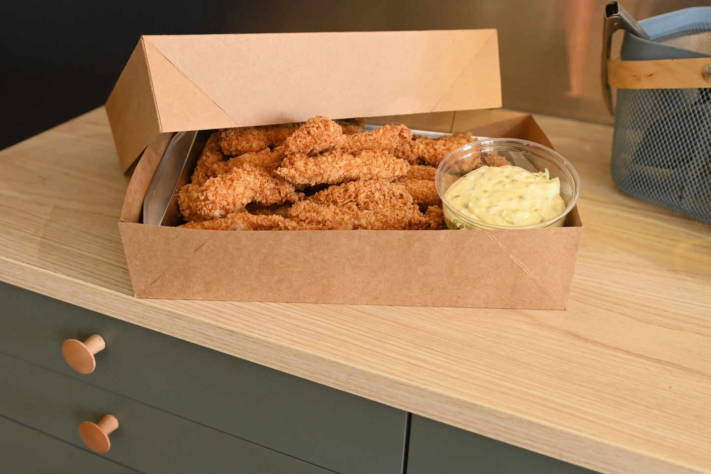 Plateau Nuggets de Poulet Panko sauce tartare du chef