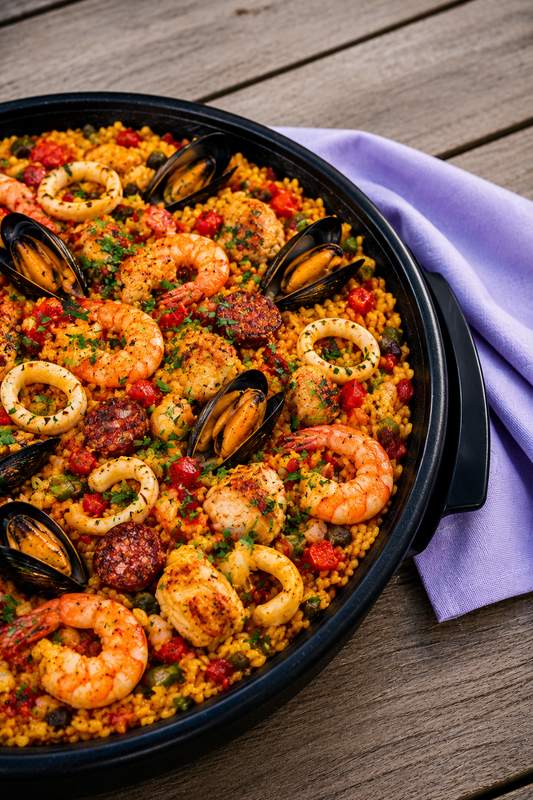 Paella mixte