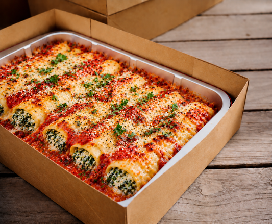 Cannelloni ricotta & épinards