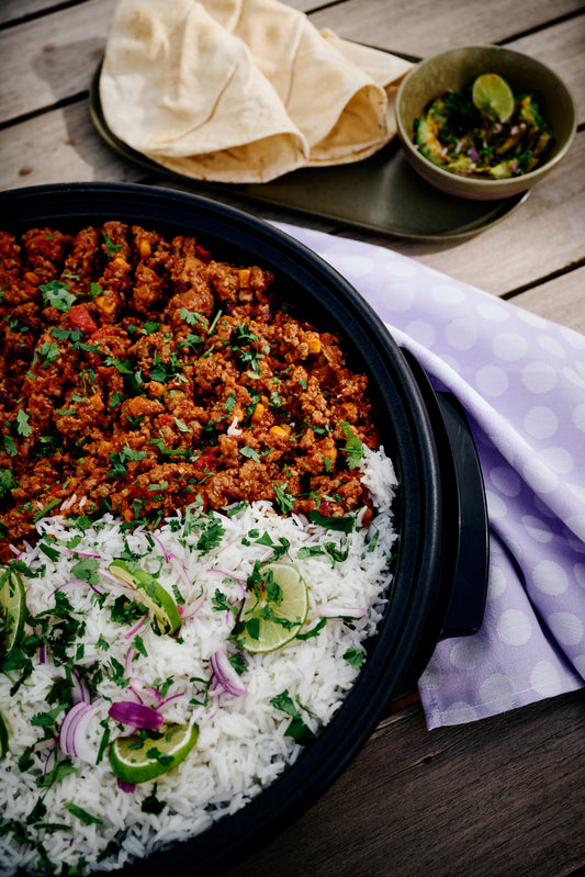 Chili con carne & riz
